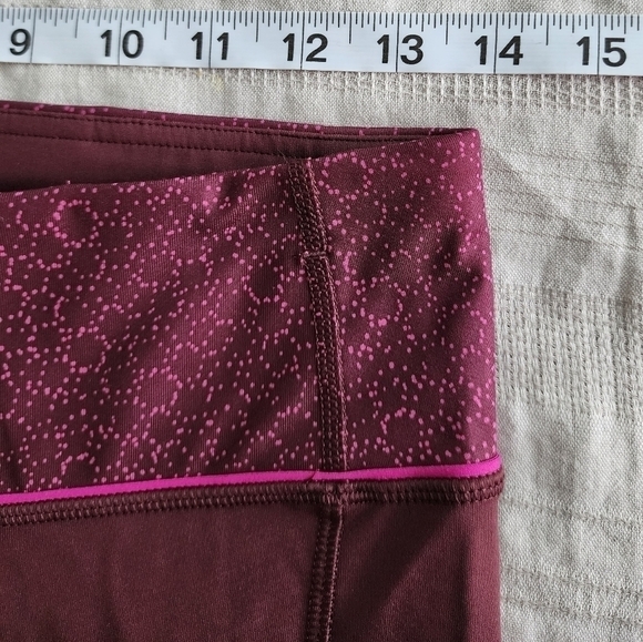 Lululemon Speed Tight IV Star Pixel Raspberry Bordeaux Drama 6 - Picture 9 of 11
